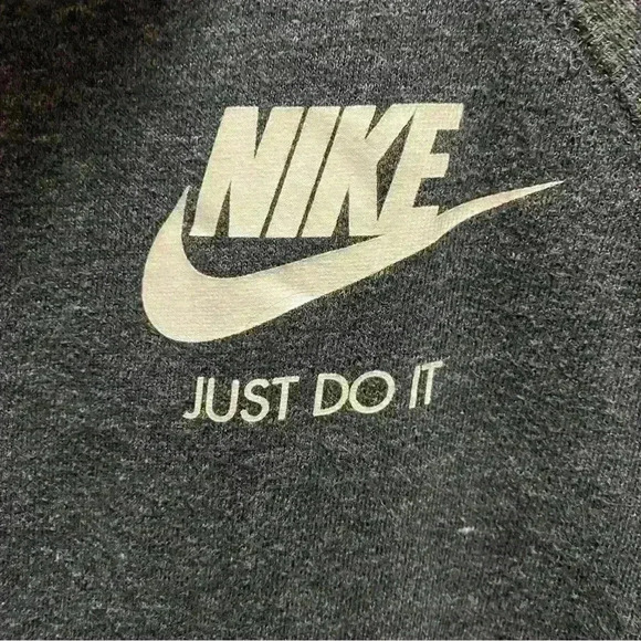 Nike Vintage Drawstring Zip Up Hoodie Sz S - Picture 5 of 8